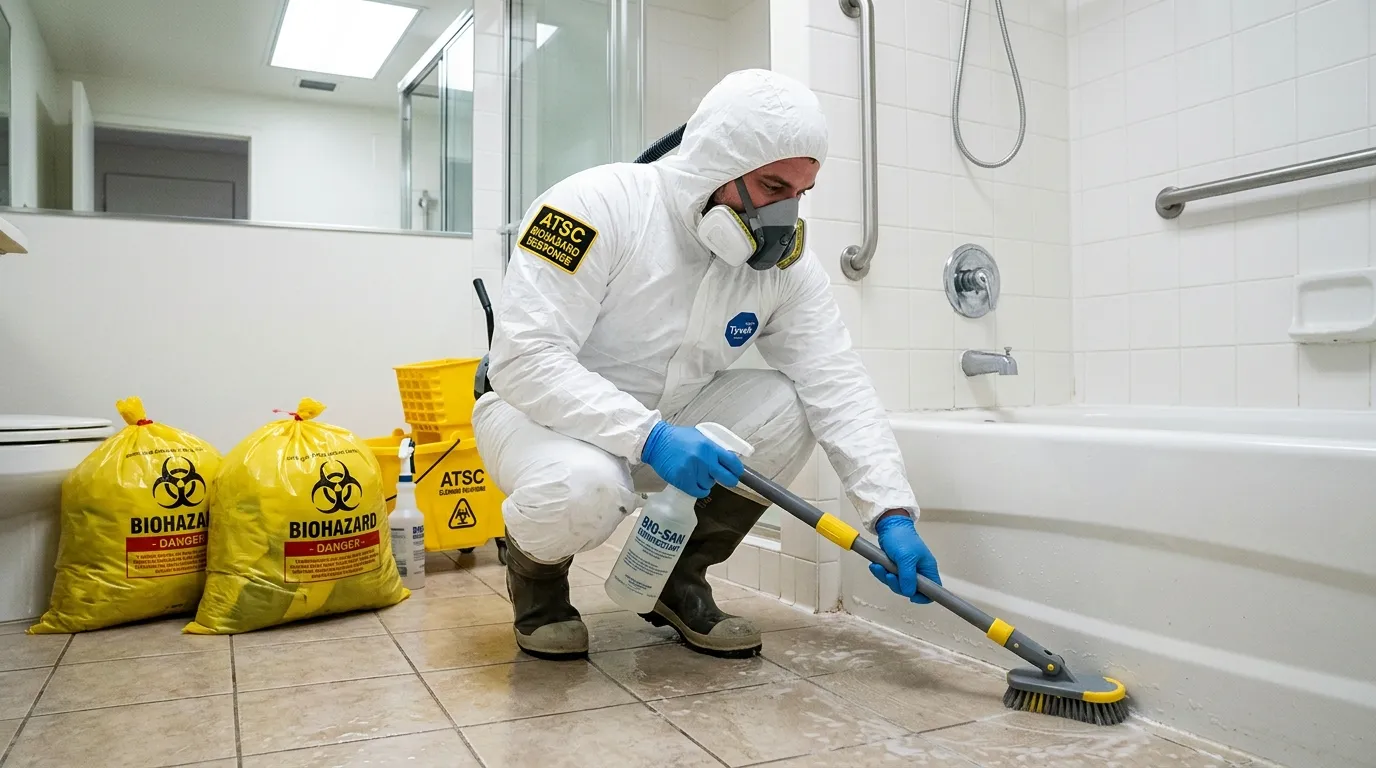 Decontamination equipment deployed for Blood Cleanup in South Bradenton